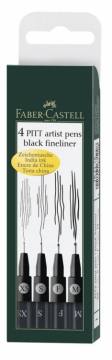 Flomastri Faber-Castell Pitt 199 set 4/1 3865