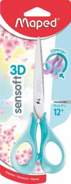 ŠKARJE MAPED SENSOFT 3D PASTEL 16CM-BLIS 4448