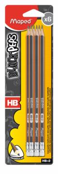 Grafitni svinčni Maped Black'peps z radi 4668