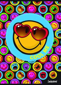Zvezek z trdimi platnicami Smiley A4 mal A4 4816
