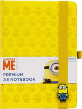 ZVEZEK MINIONS TRDI A5 BREZ ČRT PU PLAT. 4936