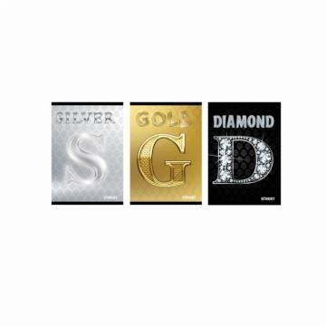 Zvezek Treasures A4 črte z robom A4 4991