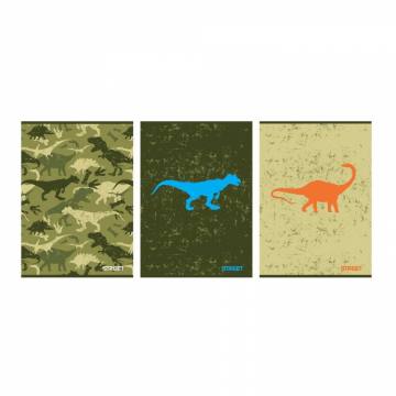 ZVEZEK STREET DINOSAURS A5 OC 54L A5 9118