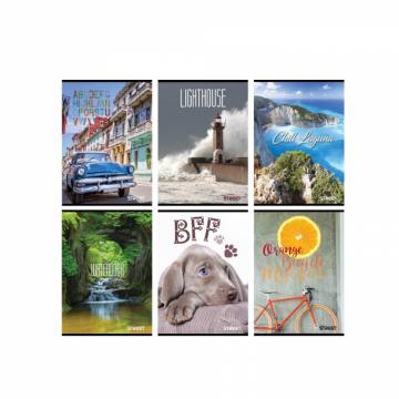 ZVEZEK STREET MAXI A4/5M 50L A4 9257