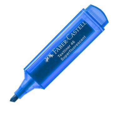 Marker Fluo Faber-Castell 1546 modra Modra 10109