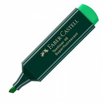 Marker Fluo Faber-Castell 48 zelena Zelena 10115