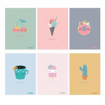 Zvezek Street Sweet A4 mali karo A4 10852