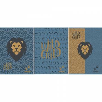 Zvezek Street Lion A4 brezčrtni A4 10862