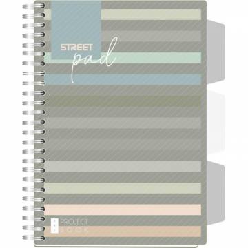 ZVEZEK ŠPIRALA S.PAD LINES A5 5M 100L A5 10913