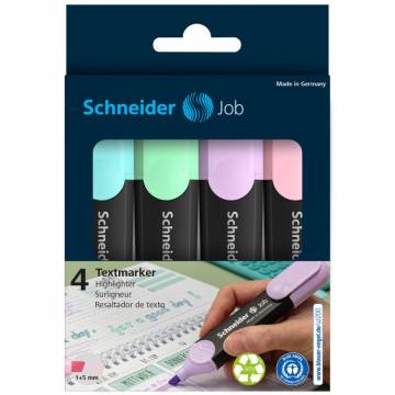 MARKER FLUO SCHNEIDER JOB PASTEL 4/1 11611