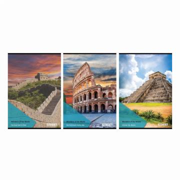 ZVEZEK STREET WONDERS A4/5M 96L Q.P. A4 11442