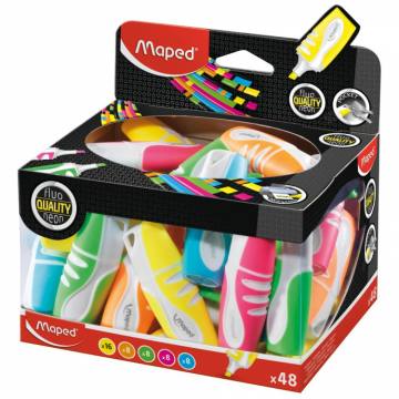 MARKER FLUO MAPED ŽEPNI SORT (48/1 DIS) Vijolična 12325