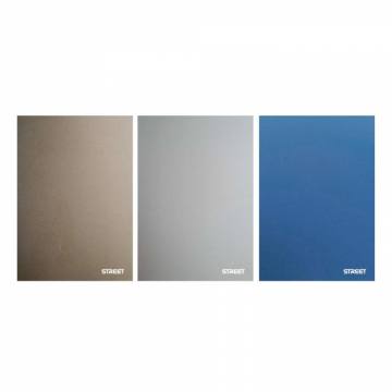 Zvezek Metalic PP A4 brezčrtni A4 12413