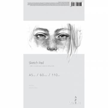 Skicirni blok Creative A5 60L 110GR. A5 12471