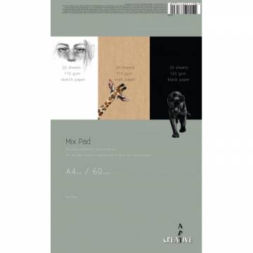 Skicirni blok kraf Creative A4 60L A4 12484